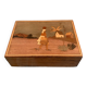 Inlaid wooden box