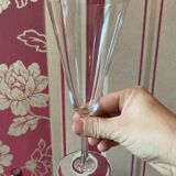 5 flûtes à champagne baccarat