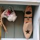 Revamped antique wall shelf