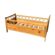 Lit bébé bois et rotin