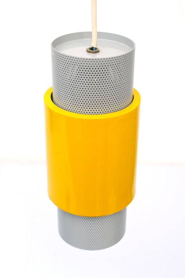 Tjerk Reijenga Pilastro Lampe Pendante Vintage des Années 50 – Style Matégot