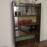 Bookcase • Vintage Shelves • Oak • Attributed to Pierre Guariche • 1950