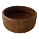 Vintage teak coupe salad bowl
