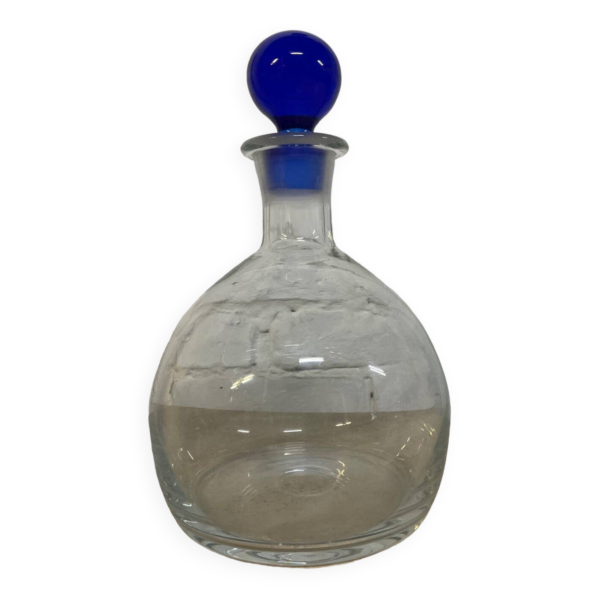 Vintage blown glass carafe