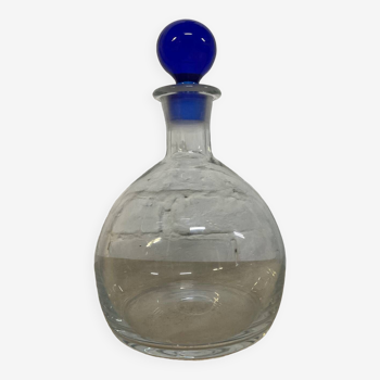 Vintage blown glass carafe