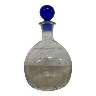 Vintage blown glass carafe