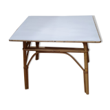 Table basse en rotin