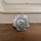 18th century Nevers earthenware holy water font