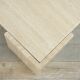 Coffee table in Italian travertine years 70