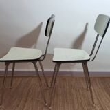 Set of 2 Formica chairs