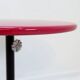 “Daisy” side table Pink metal top