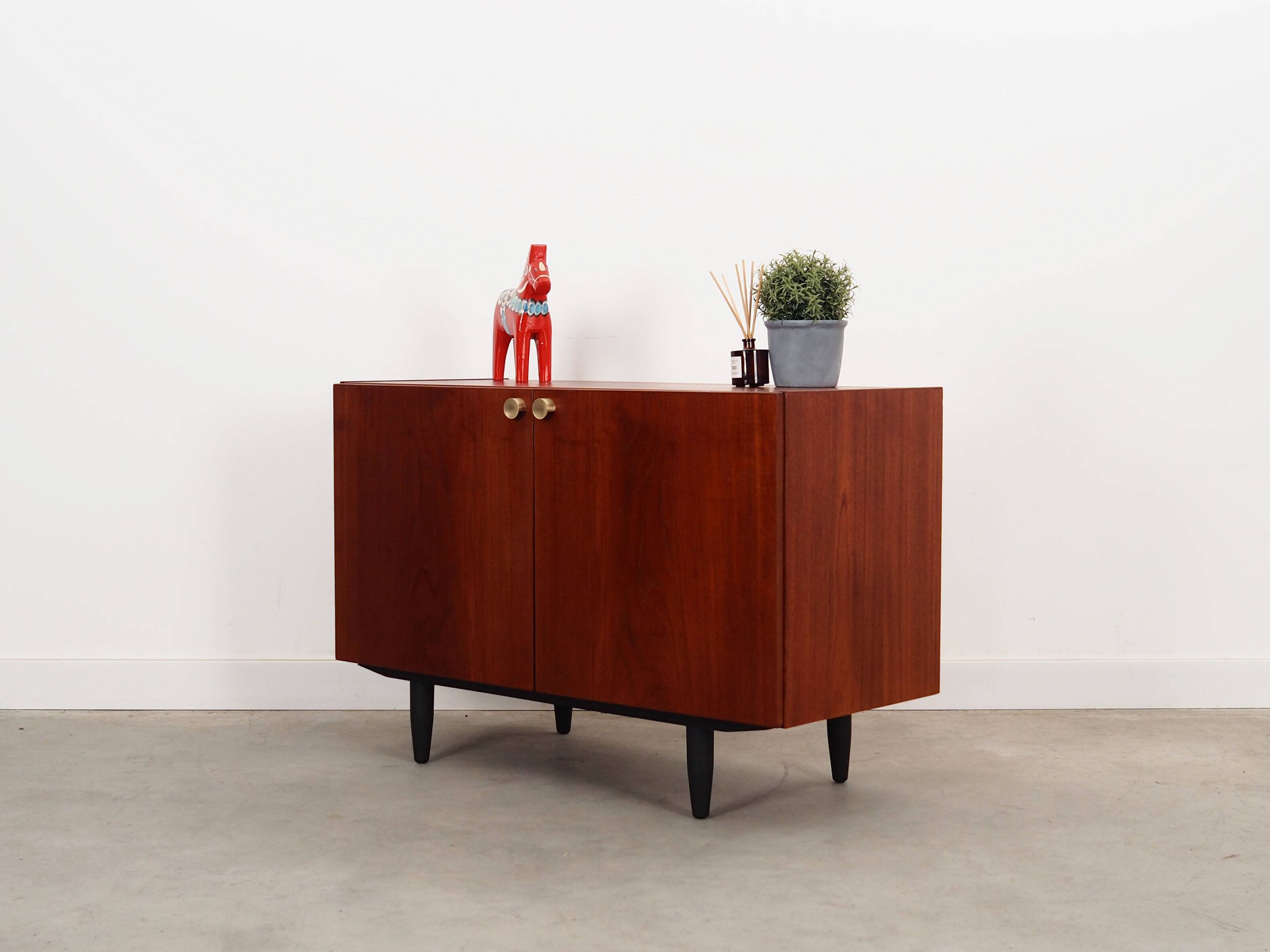 Teak cabinet, Danish design, 1970s, production: Denmark