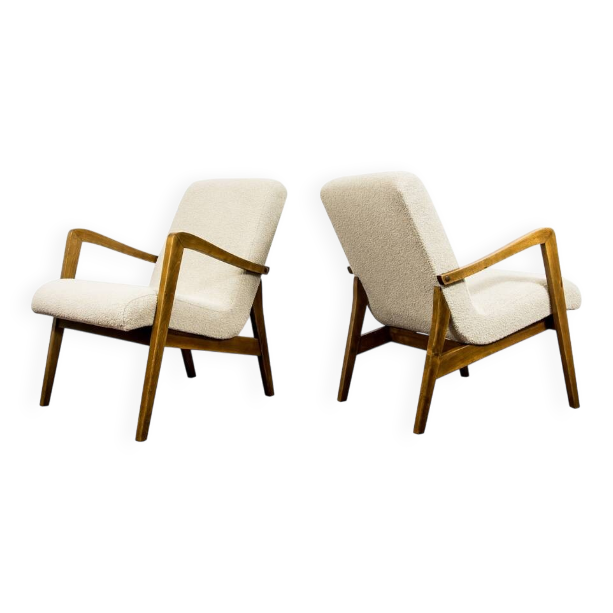 Mid-century modern armchairs Type 300-138 from BFM, 1960s, set of 2