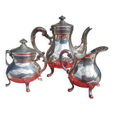 Silver coffee and tea service