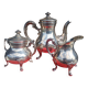 Silver coffee and tea service