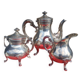 Silver coffee and tea service