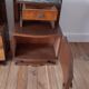 Duo of bedside tables in beech wood art deco 30s