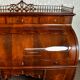 Large cylinder desk Louis-Philippe in mahogany and maple - 1840-1860