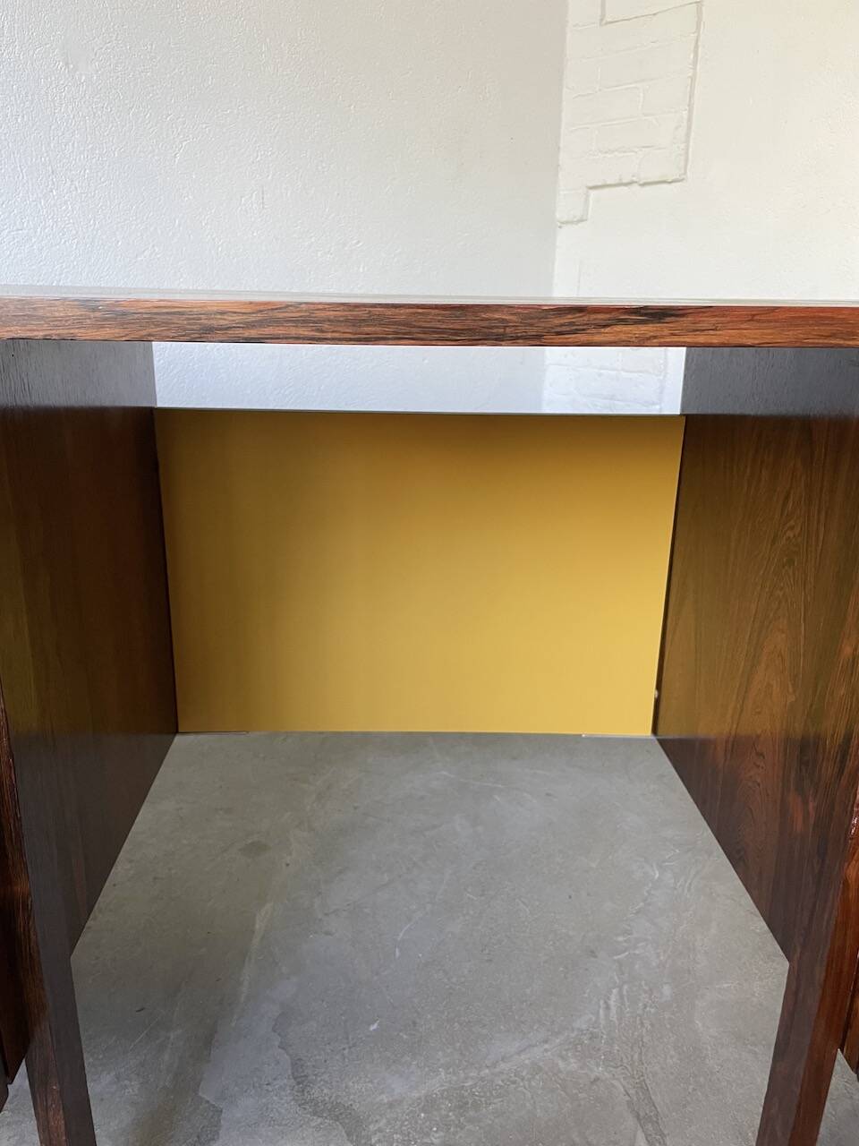 Desk and its Scandinavian rosewood chair