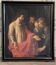 "The Incredulity of Saint Thomas" oil on canvas after the triptych by Rubens, circa 1800.