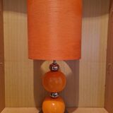 Lampe de table vintage design années 70 pop art