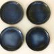 Set of 4 sandstone plates from Puisaye Poterie Nault
