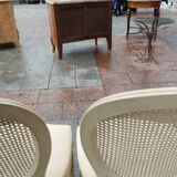 Beautiful set of six antique Louis XVI style chairs