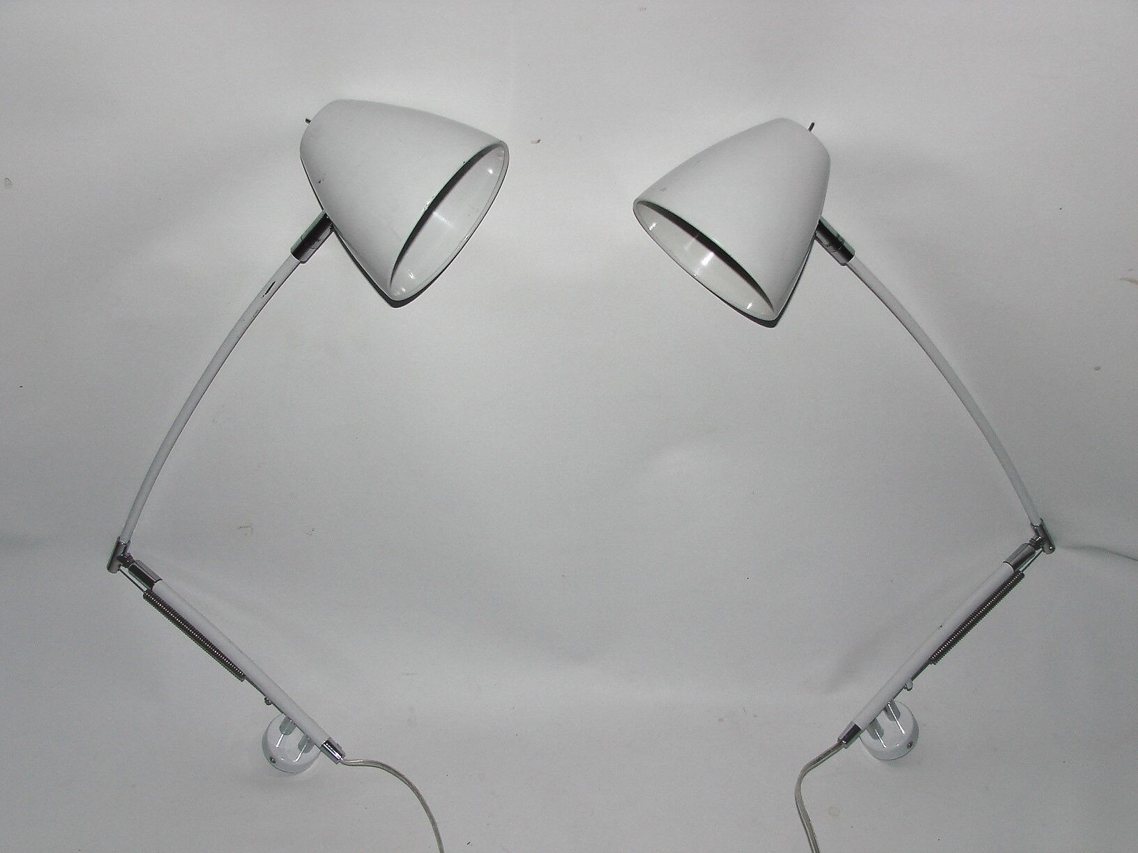 Pair of wall lamps, 90s