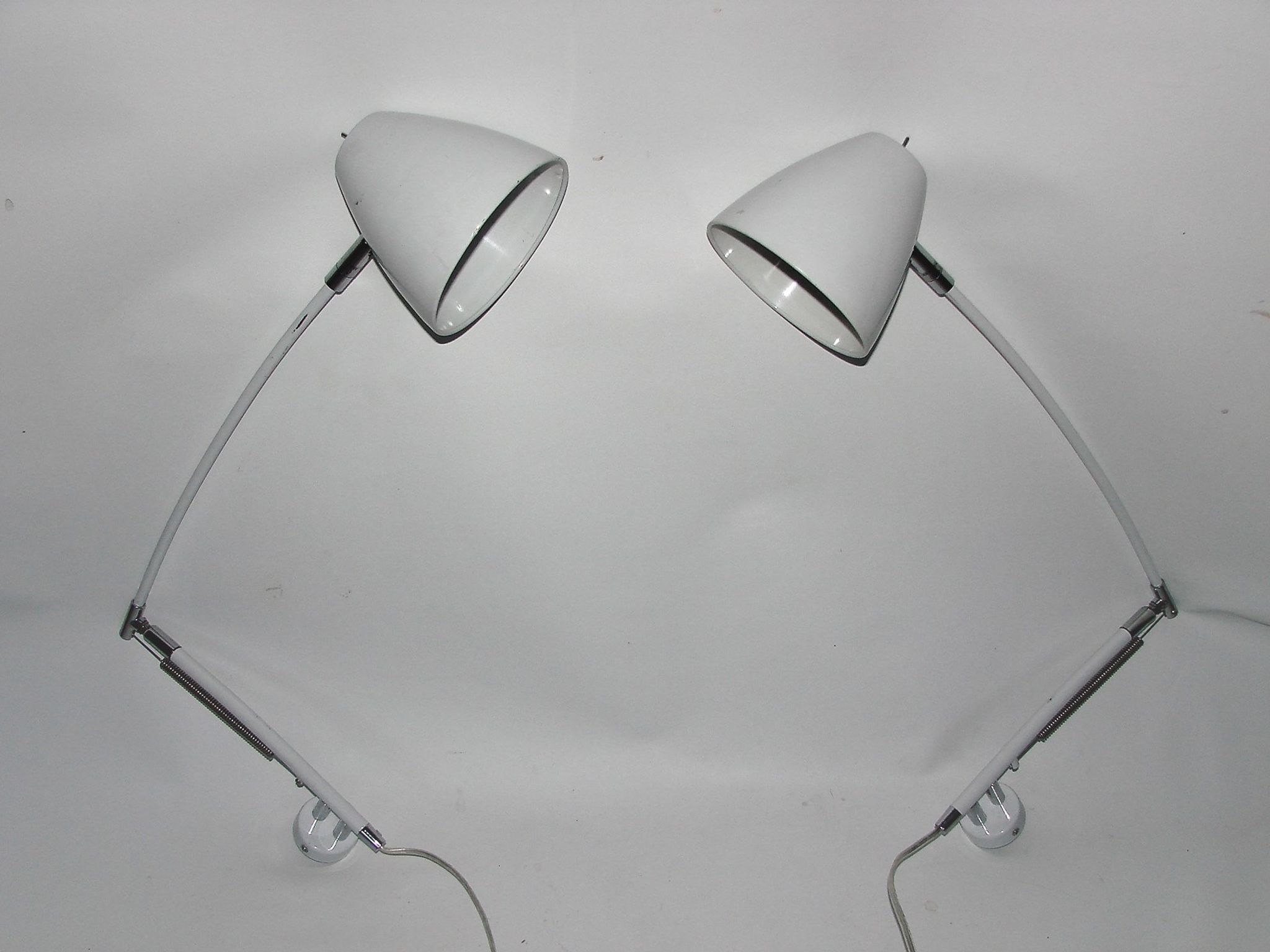 Pair of wall lamps, 90s