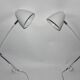 Pair of wall lamps, 90s