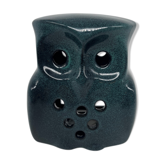 Ceramic owl candle holder