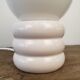 White vintage table lamp