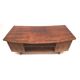 Large rosewood boomerang desk / executive desk from the 1960s