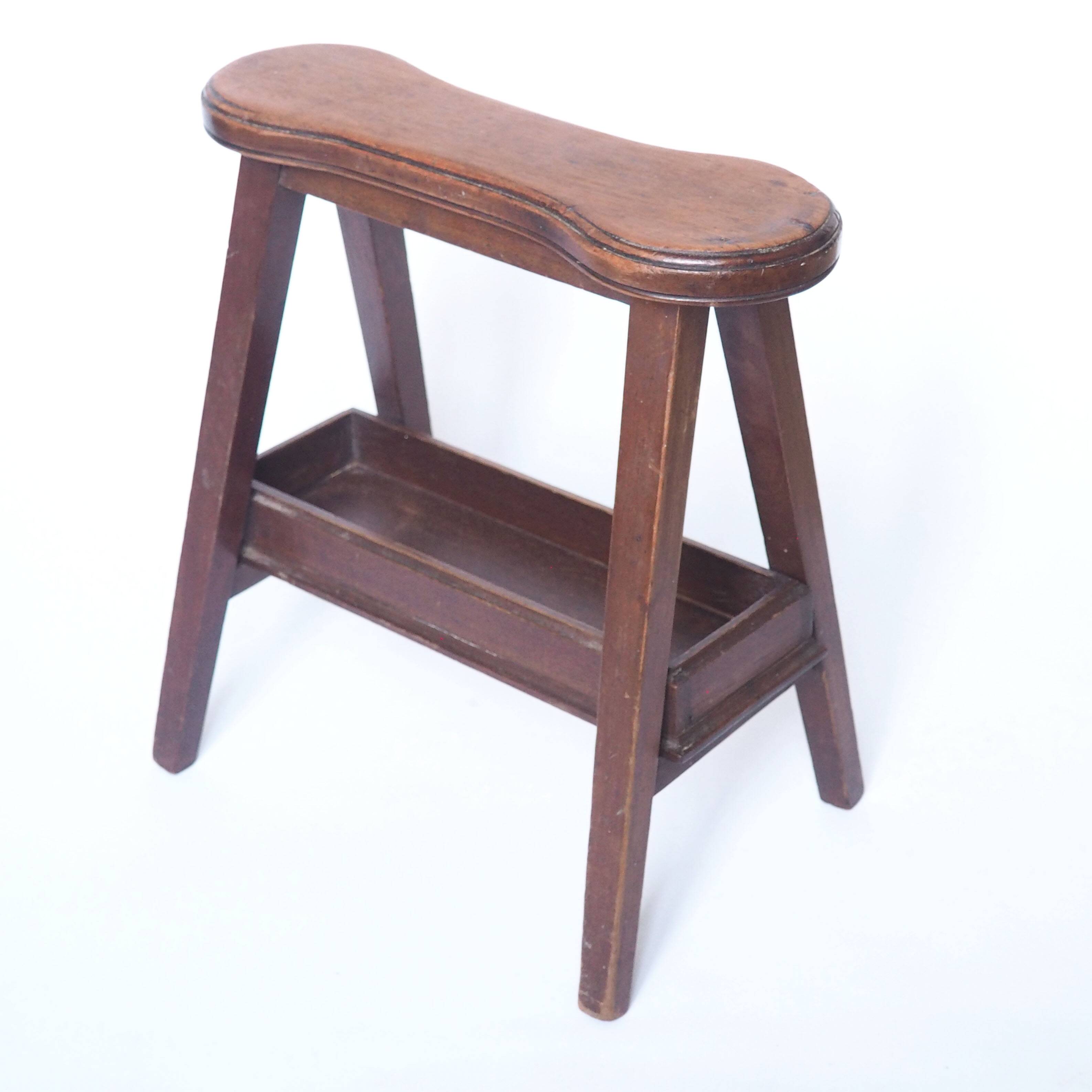 Stool, shoe shine base