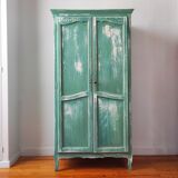 Patinated vintage Parisian wardrobe