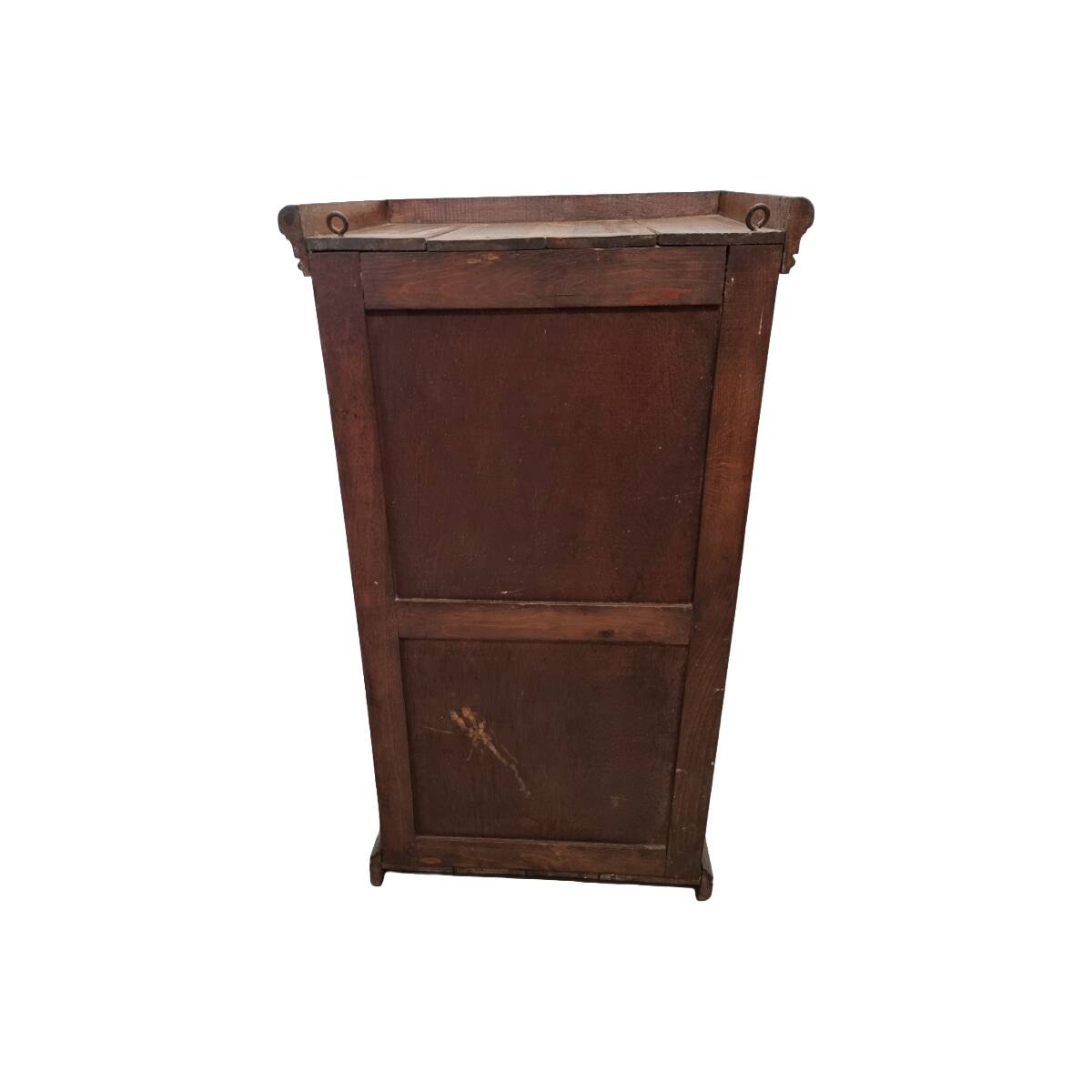 Antique French Mahogany Hanging Cabinet, 1870s