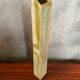 Ancien vase ludovic dagon céramique vert & beige forme design vintage