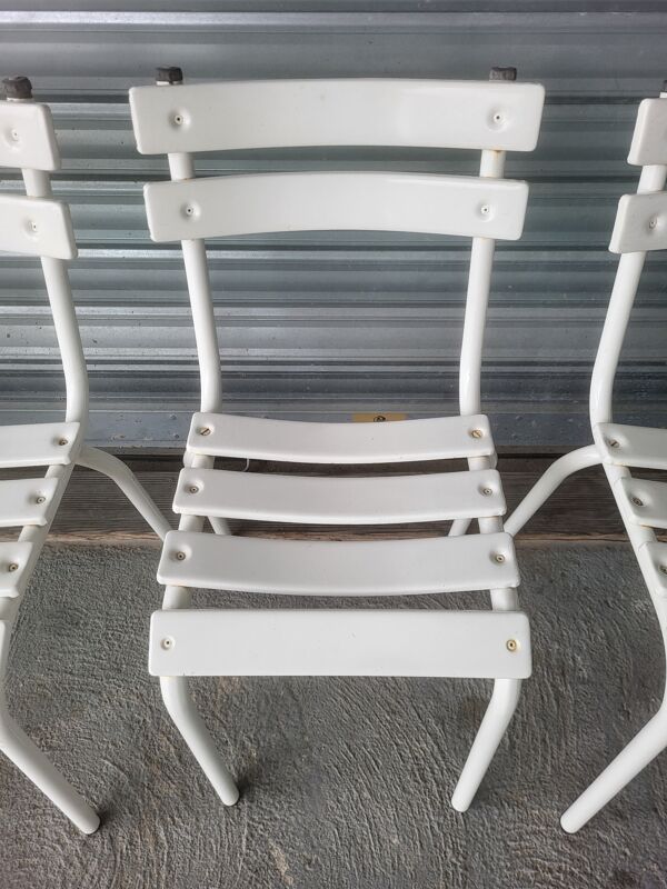 Salon de jardin bistrot vintage en fer
