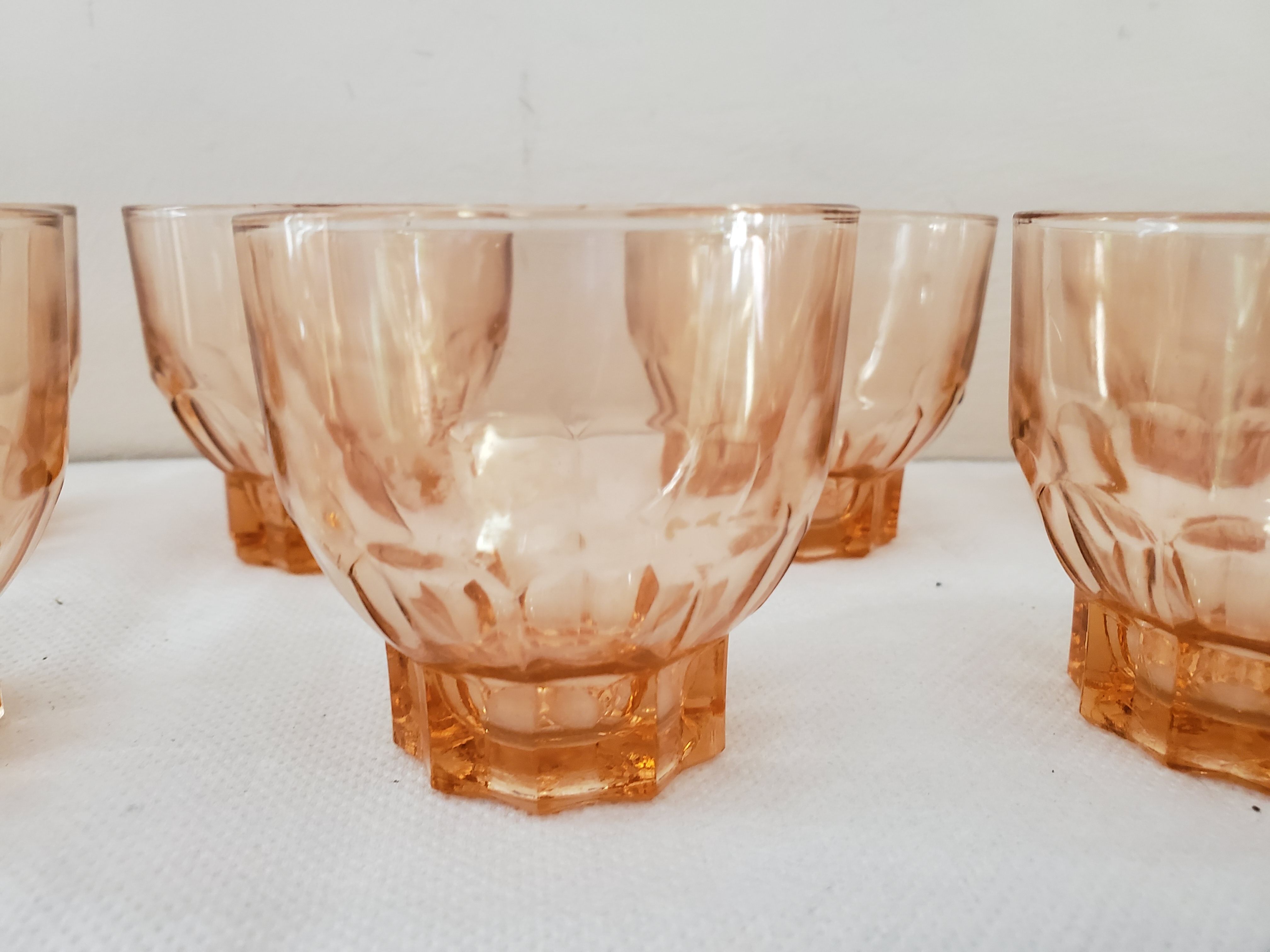 Amber glasses 50's
