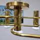 Vintage ceiling light by Leola Lighting Germany