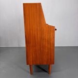 Commode à écrire en teck danois des années 1960