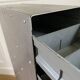 Metal workshop cabinet for tools and screws 8 vintage drawers