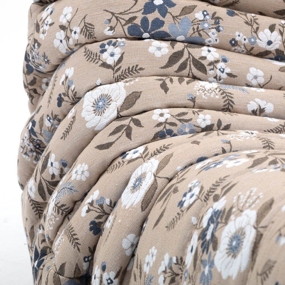 Togo three-seater sofa in patterned fabric by Michel Ducaroy for Ligne Roset