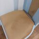 Pair of vintage 1930s chairs in wood and velvet (Art Deco style)