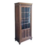 Antique Parisian glass cabinet in the style of a hosier