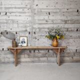 Fir farmhouse bench