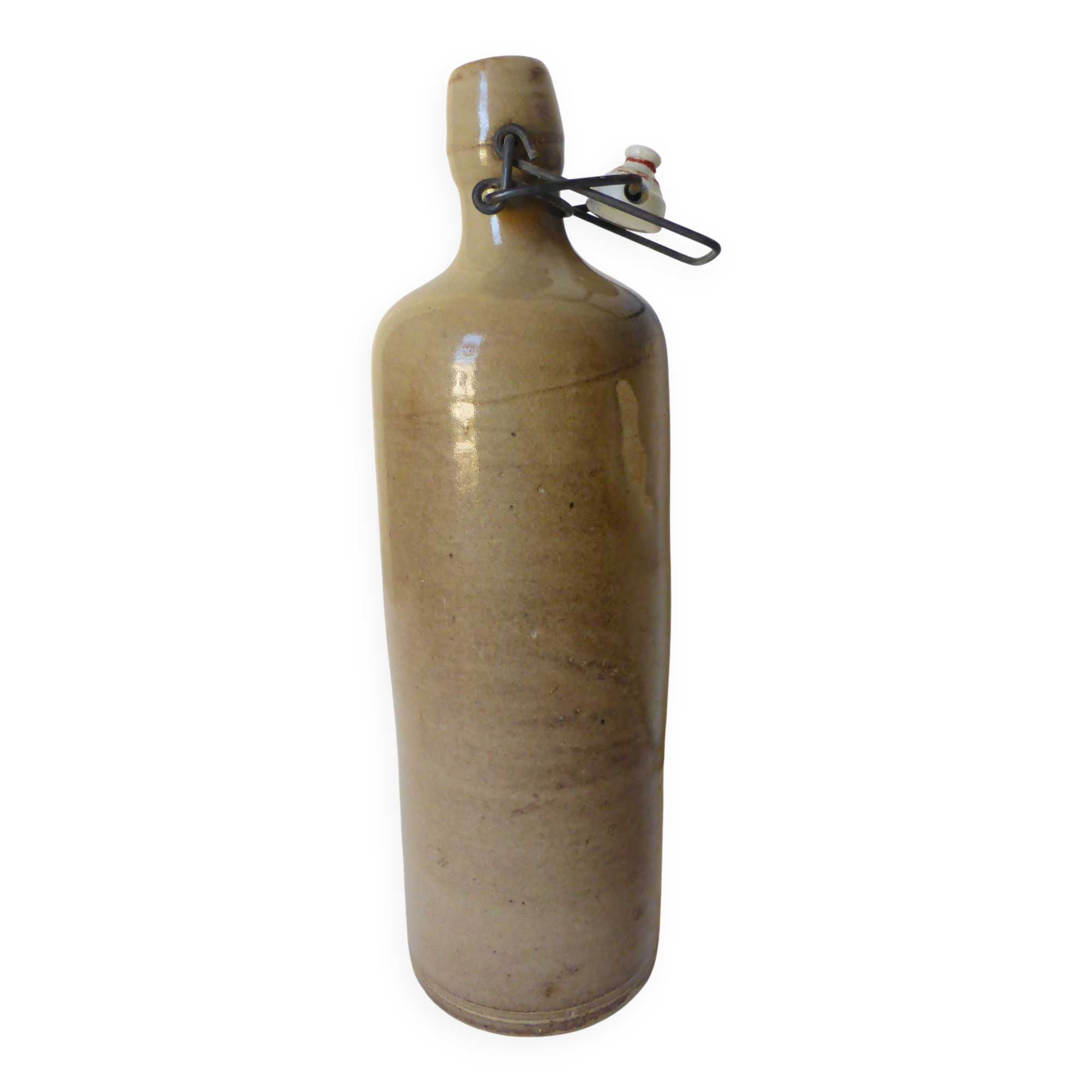 Bouteille en grès vernissé vintage 2106246