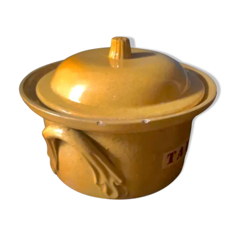 Glazed pot