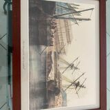 Set of two marine engravings