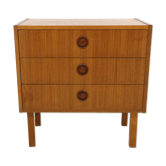 Scandinavian teak commode, Sweden, 1960